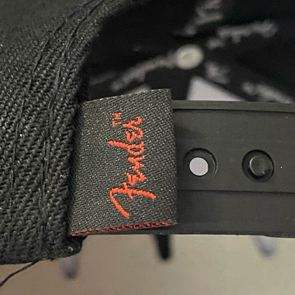 Fender Camo 100% Cotton Flat Bill Hat / Cap NWT - Picture 4 of 8